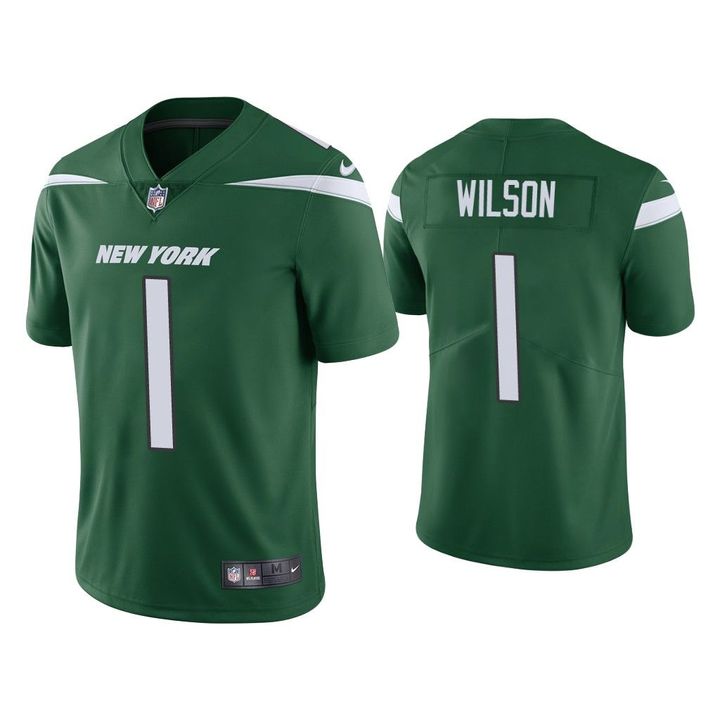 Youth New York Jets #1 Zach Wilson 2021 NFL Draft Black Vapor Untouchable Limited Stitched Jersey